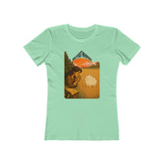 Wild Yeast Whisperer Womens Boyfriend Tee