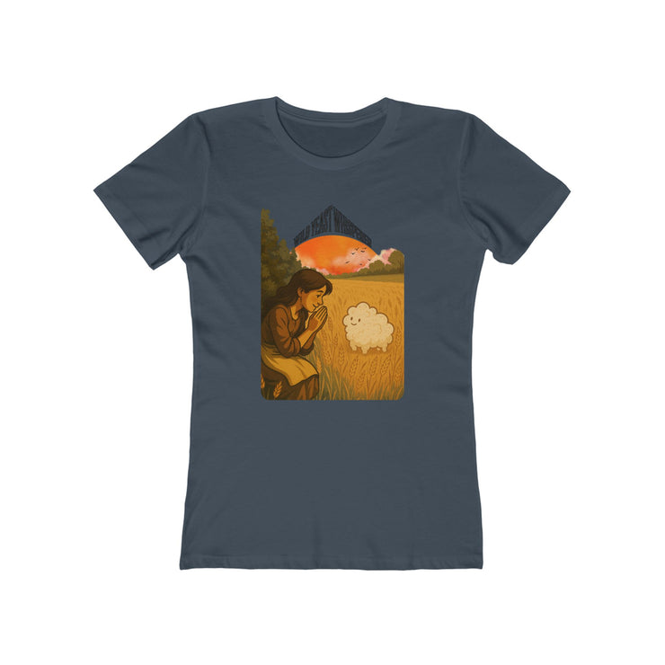 Wild Yeast Whisperer Womens Boyfriend Tee