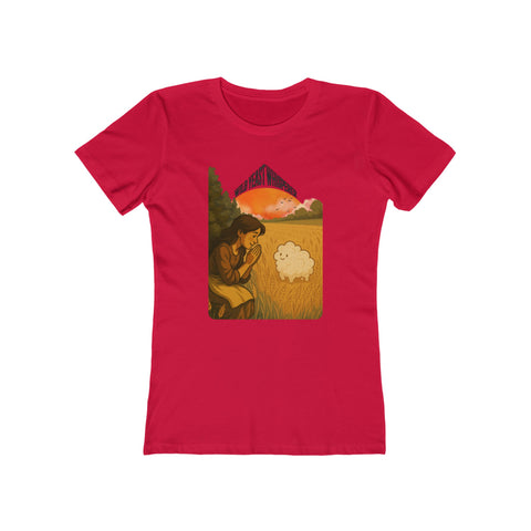 Wild Yeast Whisperer Womens Boyfriend Tee