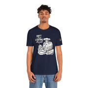 Unisex Humorous Baking Shirt, Ain't Just Loafing Around