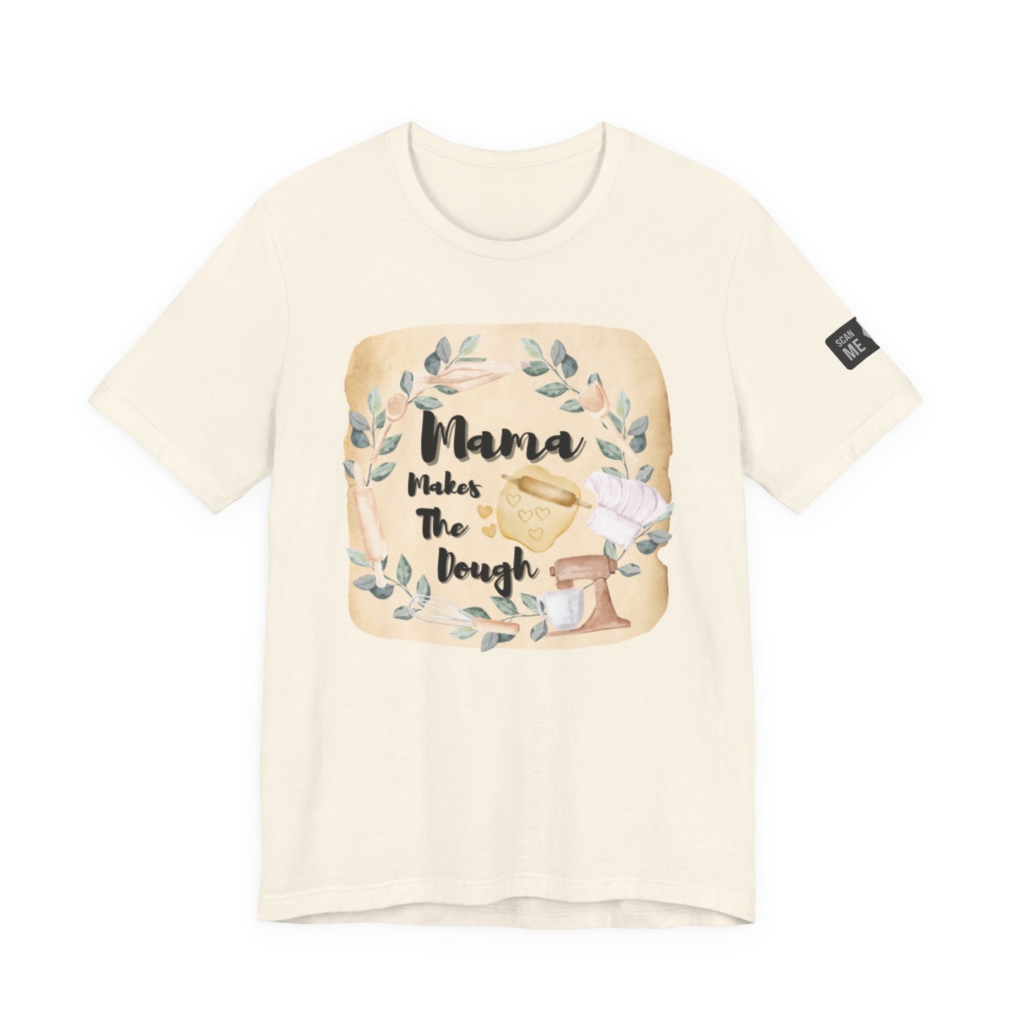 Momma Makes The Dough Short Sleeve Funny Cooking Shirt