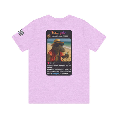 Insta-gator Fun Unisex T-Shirt Style 1