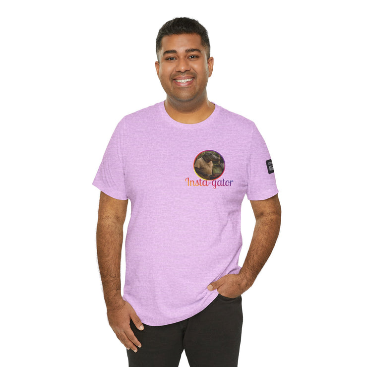 Insta-gator Fun Unisex T-Shirt Style 1