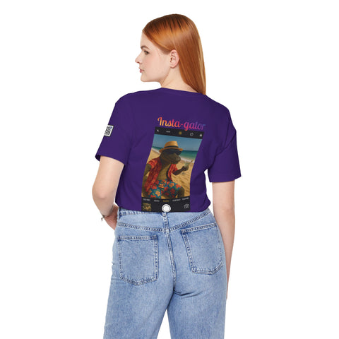 Insta-Gator Fun Unisex T-Shirt Style 2