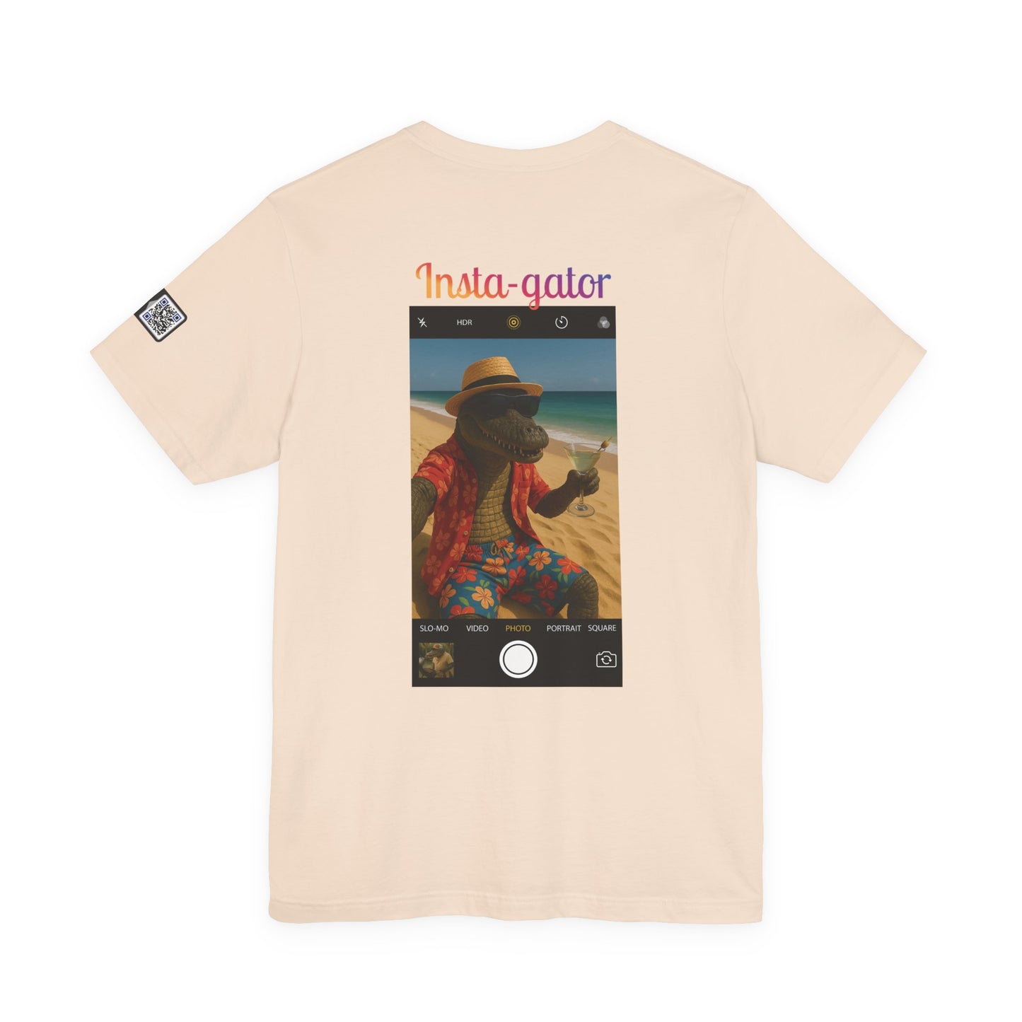 Insta-Gator Fun Unisex T-Shirt Style 2