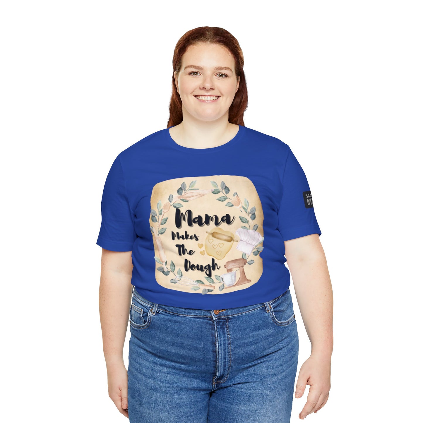 Momma Makes The Dough Short Sleeve Funny Cooking Shirt