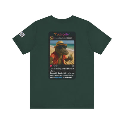 Insta-gator Fun Unisex T-Shirt Style 1
