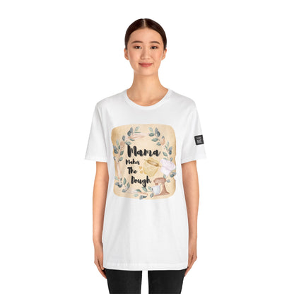 Momma Makes The Dough Short Sleeve Funny Cooking Shirt