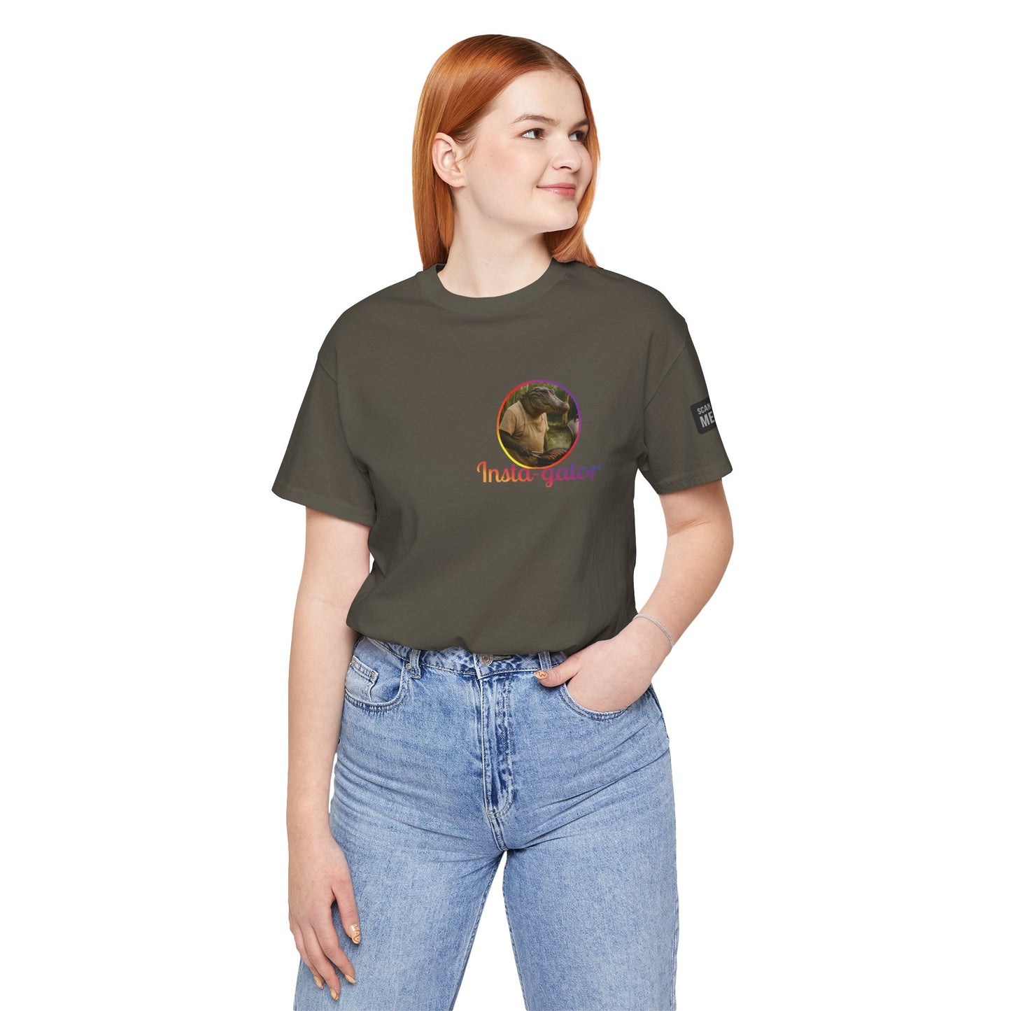 Insta-gator Fun Unisex T-Shirt Style 1