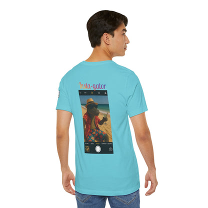 Insta-Gator Fun Unisex T-Shirt Style 2