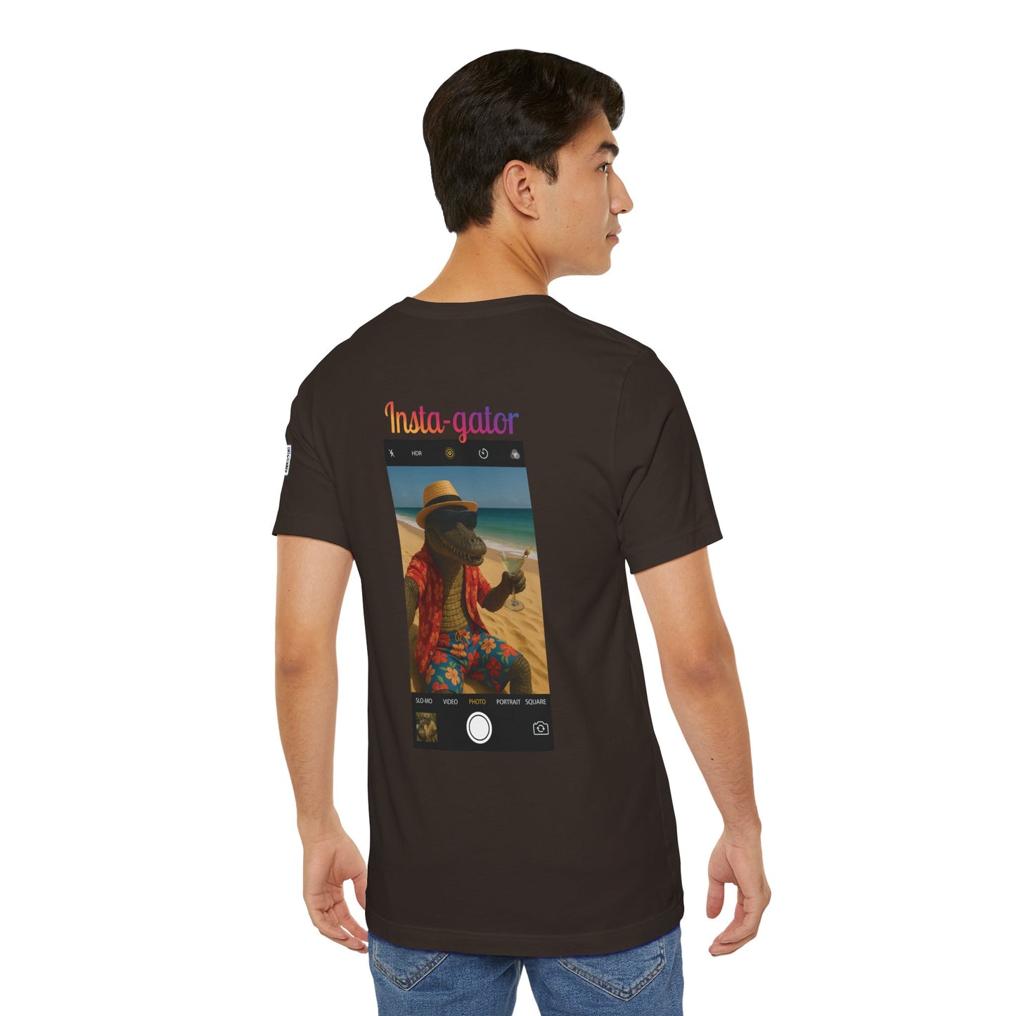 Insta-Gator Fun Unisex T-Shirt Style 2