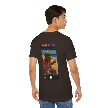 Insta-Gator Fun Unisex T-Shirt Style 2