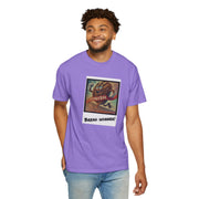 Vibrant purple Bread Winner T-Shirt with unique graphic design and relaxed fit.
