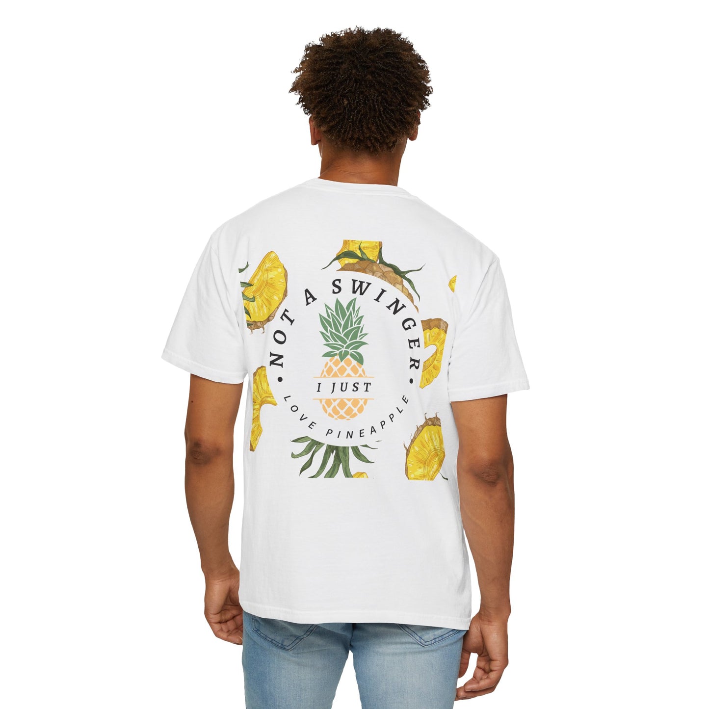 Fun Pineapple Graphic Unisex T-Shirt