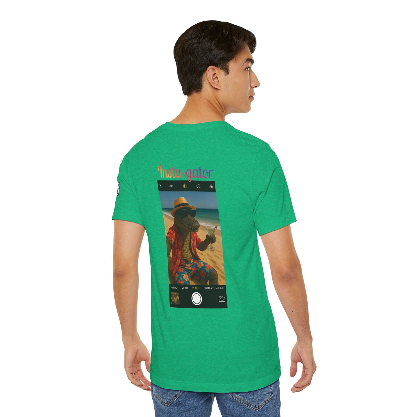 Insta-Gator Fun Unisex T-Shirt Style 2