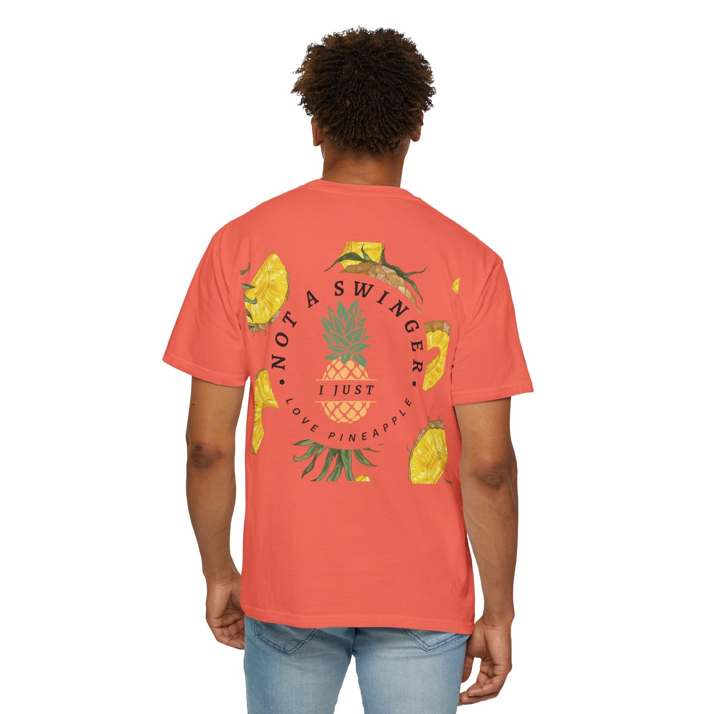 Fun Pineapple Graphic Unisex T-Shirt