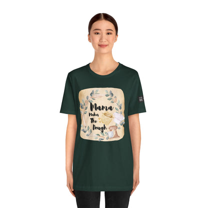 Momma Makes The Dough Short Sleeve Funny Cooking Shirt