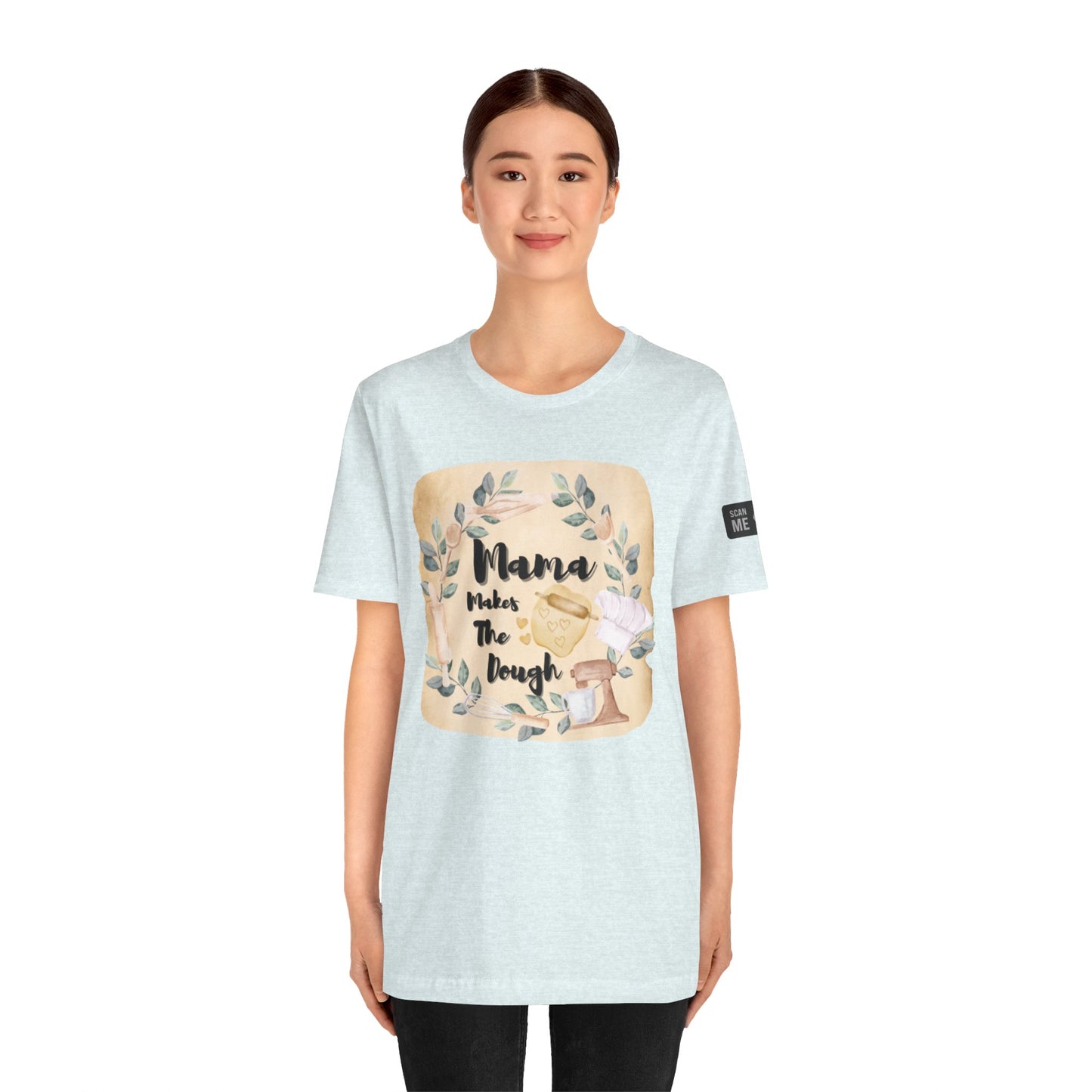 Momma Makes The Dough Short Sleeve Funny Cooking Shirt