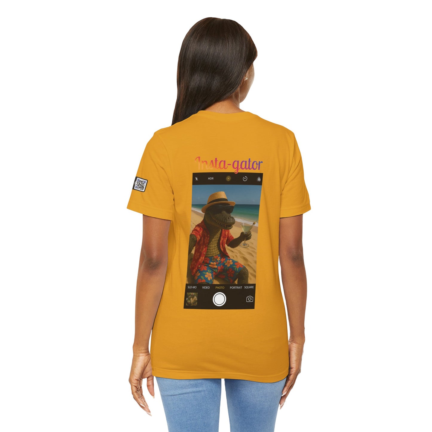 Insta-Gator Fun Unisex T-Shirt Style 2