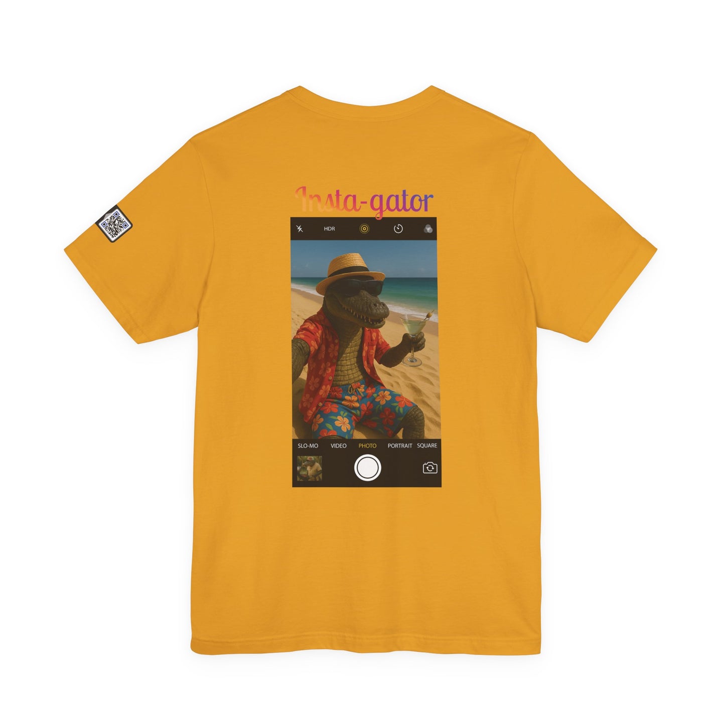 Insta-Gator Fun Unisex T-Shirt Style 2