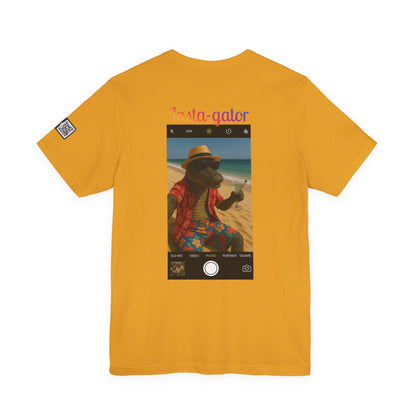 Insta-Gator Fun Unisex T-Shirt Style 2