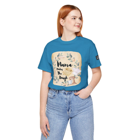 Momma Makes The Dough Short Sleeve Funny Cooking Shirt