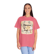 Mom's Kitchen Unisex Garment-Dyed T-Shirt, perfect gift for baking lovers, vibrant casual wear for food enthusiasts.