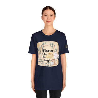 Momma Makes The Dough Short Sleeve Funny Cooking Shirt