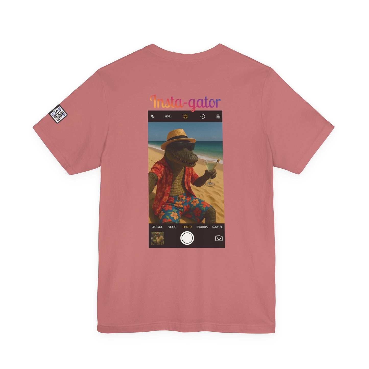 Insta-Gator Fun Unisex T-Shirt Style 2