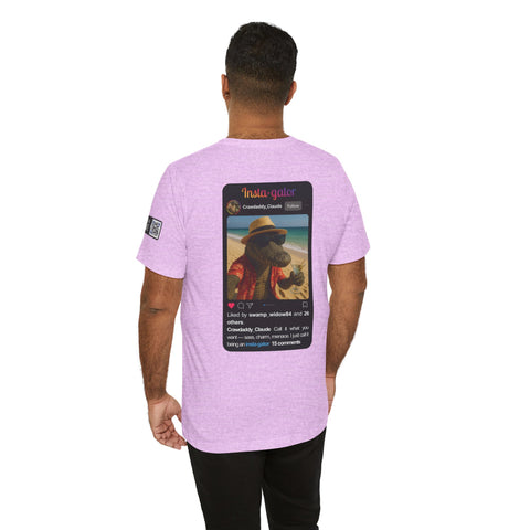 Insta-gator Fun Unisex T-Shirt Style 1
