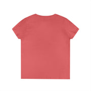 Inspirational Ladies' V-Neck T-Shirt - 'All Things Are Possible With God'