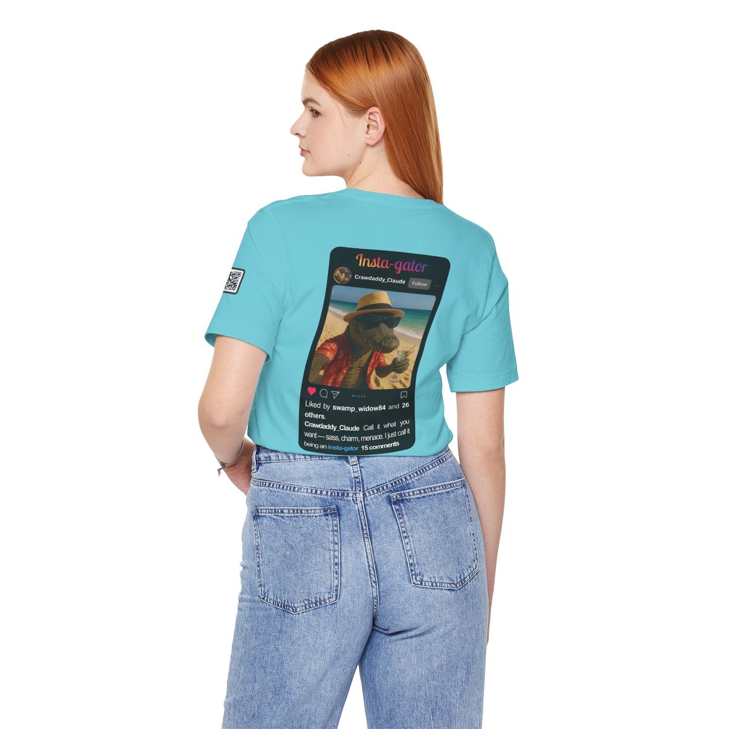 Insta-gator Fun Unisex T-Shirt Style 1