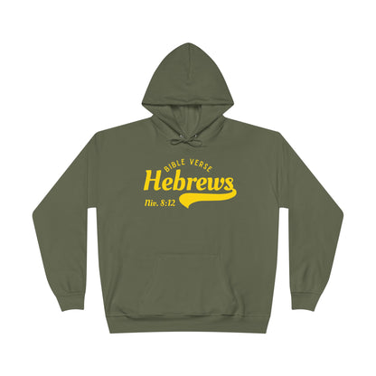 Hebrews 8:12 Unisex EcoSmart® Pullover Hoodie Sweatshirt