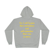 Hebrews 8:12 Unisex EcoSmart® Pullover Hoodie Sweatshirt