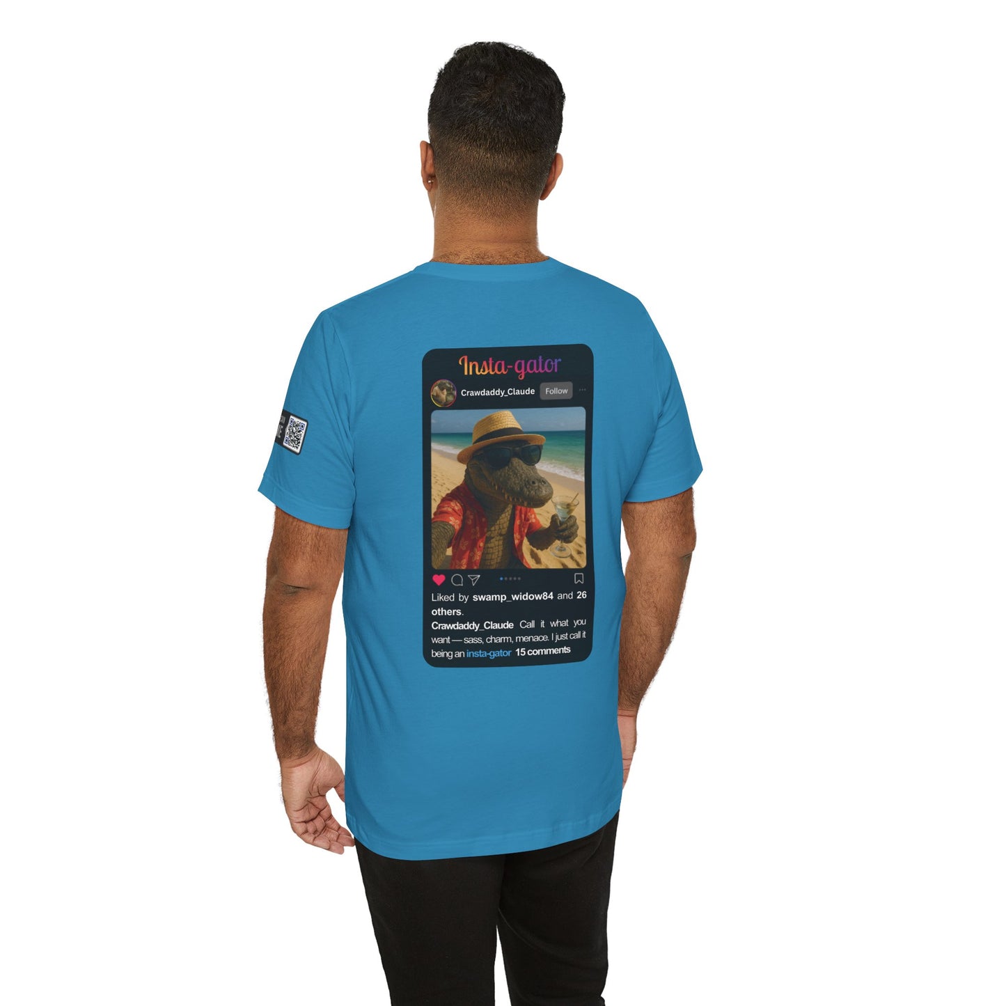 Insta-gator Fun Unisex T-Shirt Style 1