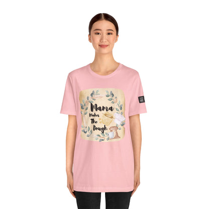 Momma Makes The Dough Short Sleeve Funny Cooking Shirt
