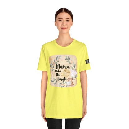 Momma Makes The Dough Short Sleeve Funny Cooking Shirt