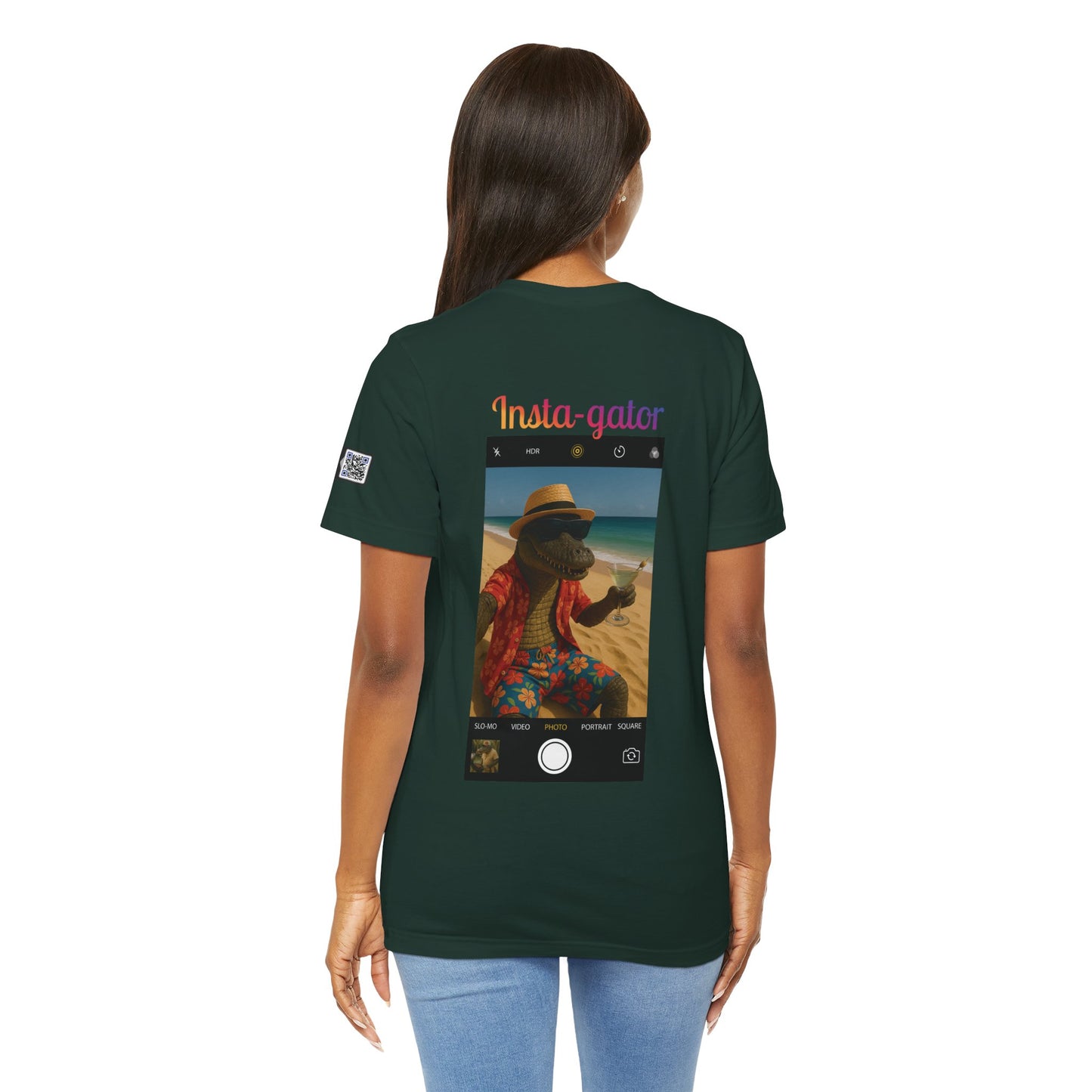 Insta-Gator Fun Unisex T-Shirt Style 2
