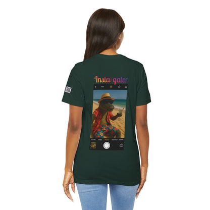 Insta-Gator Fun Unisex T-Shirt Style 2