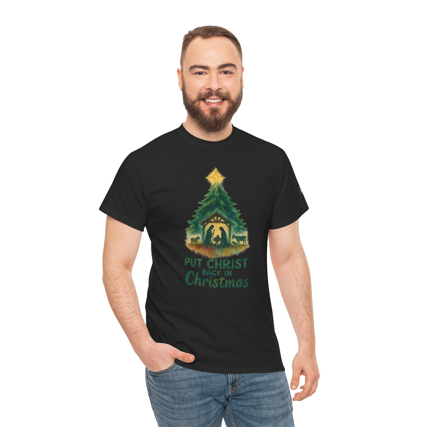 Nativity Christmas Tee