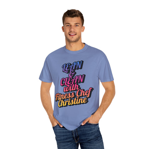 Unisex garment-dyed T-shirt with &