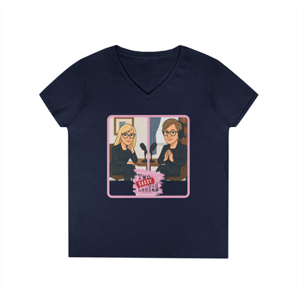 Sassy Ladies' V-Neck T-Shirt, Funny Tee, Gifts for Friends, Birthday Shirt, Retro Vibe, Mother's Day Gift