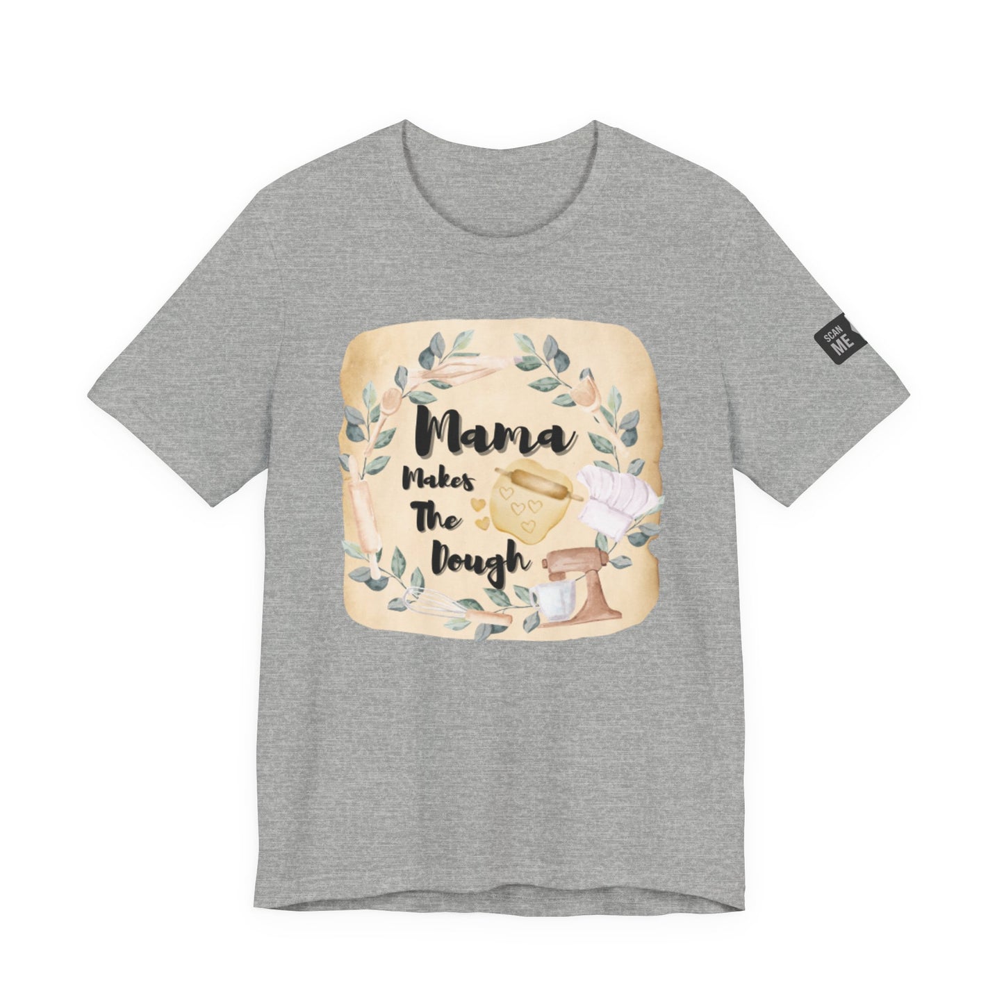 Momma Makes The Dough Short Sleeve Funny Cooking Shirt