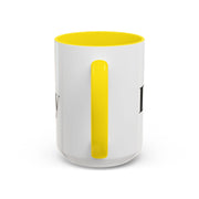 Motivational Accent Coffee Mug with yellow interior and handle, featuring "Do It Today" design, perfect for home or office.