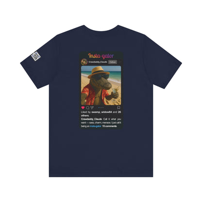 Insta-gator Fun Unisex T-Shirt Style 1