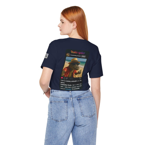 Insta-gator Fun Unisex T-Shirt Style 1