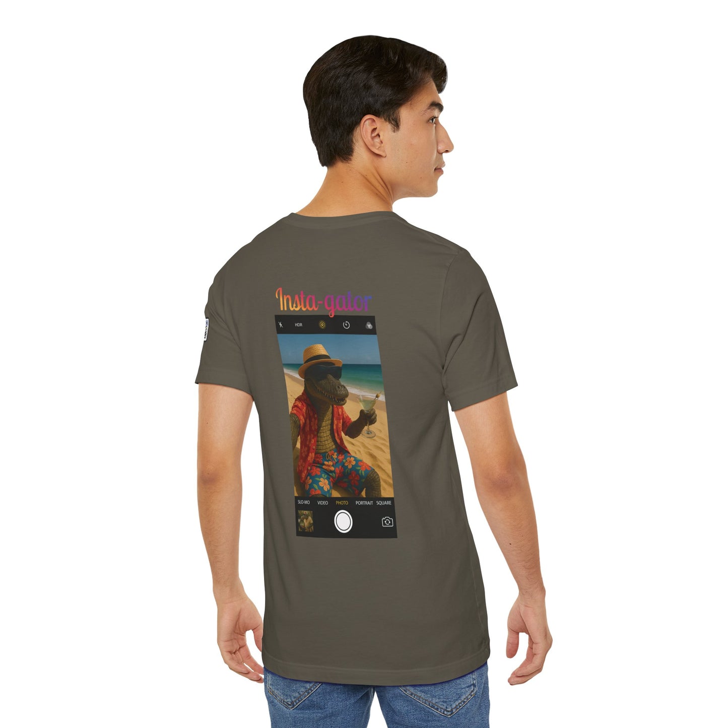 Insta-Gator Fun Unisex T-Shirt Style 2