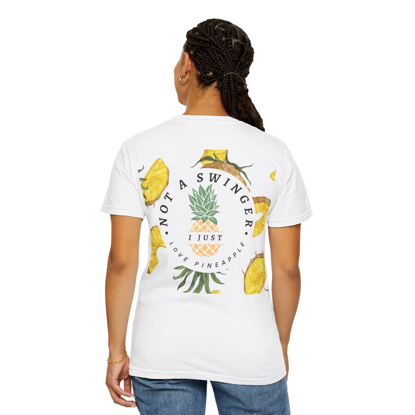 Fun Pineapple Graphic Unisex T-Shirt