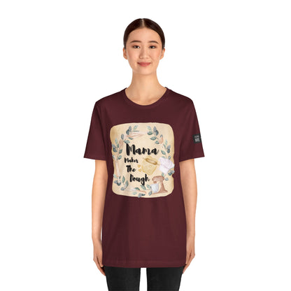 Momma Makes The Dough Short Sleeve Funny Cooking Shirt