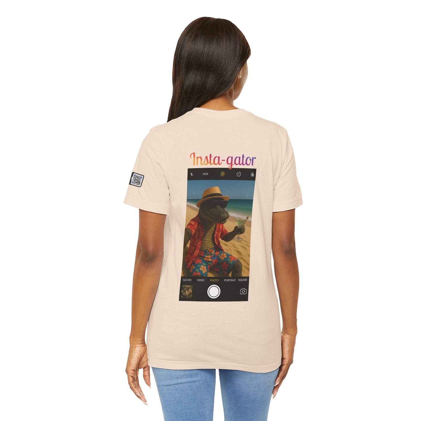 Insta-Gator Fun Unisex T-Shirt Style 2